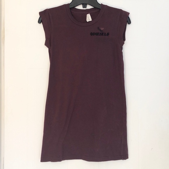 *️⃣ Diesel Burgundy T-Shirt *️⃣ - Picture 8 of 9